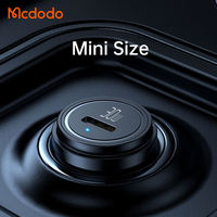 Pour Mcdodo 749 Câble USB-C de charge rapide PD 30W, Chargeur en alliage d'aluminium, Chargeur rapide de voiture QC3.0 pour téléphone, montre, écouteurs OTP