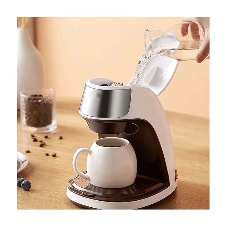 Máquina de semiautomatización de panel digital comercial y doméstico para oficina en casa, cafetera espresso