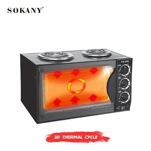 Sokany Convection Brick Pizza Micro Wave tostapane forni forno a microonde da incasso friggitrice ad aria forno elettrico olandese commerciale
