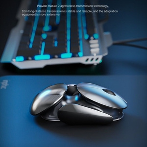 Souris sans fil 2,4 G silencieuse <span class=keywords><strong>Inphic</strong></span> X2 à chargement silencieux, 3 modèles, pour le bureau, les jeux et l'ordinateur domestique - Vente chaude - Product Image 4