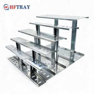 บันไดสายไฟอลูมิเนียม บันไดสายไฟแบบมีรู บันไดสายไฟฟ้า - Product Image 1