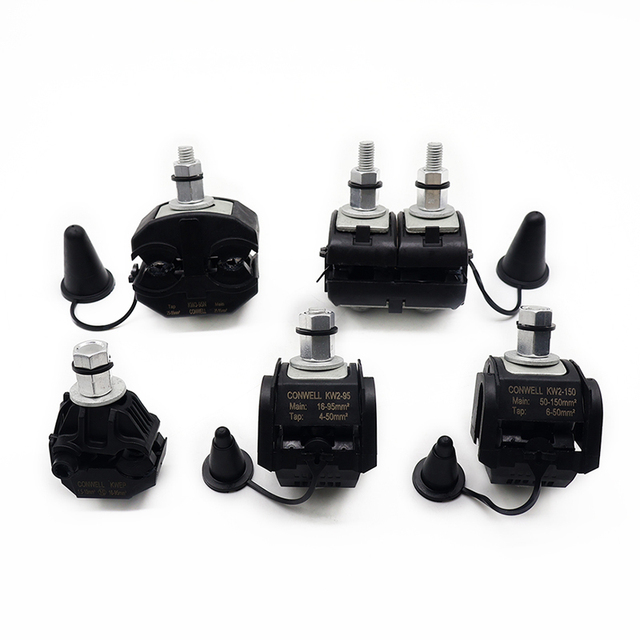 Low Voltage 1kv Insulated Puncture Wire Clamps Cable Brancher Line IPC Flame Retardant Insulation Piercing Connector