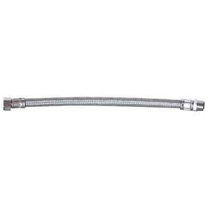 Tuyau flexible en acier inoxydable 3/8 M X 3/8 F-50 cm pour outil de tournage - Product Image 1