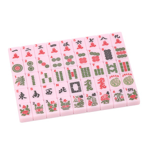 Fichas <span class=keywords><strong>de</strong></span> Mahjong Americanas <span class=keywords><strong>de</strong></span> Melamina <span class=keywords><strong>de</strong></span> Color Sólido, Hechas a Mano, Tamaño XL <span class=keywords><strong>de</strong></span> 30 mm, 160 Piezas para Juego <span class=keywords><strong>de</strong></span> <span class=keywords><strong>Mesa</strong></span> - Product Image 1