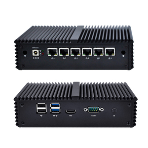 Q535G6 Qotom Q535G6 6 LAN <b>Mini</b> Computer PC <b>Router</b> I3 7100u AES-NI Desktop <b>Mini</b> PC <b>Router</b> 6 Gigabit NIC Fanless <b>Mini</b> PC - Product Image 2