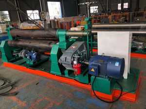 Máquina plegadora <span class=keywords><strong>de</strong></span> 3 rodillos duradera, <span class=keywords><strong>dobladora</strong></span> semiautomática para placas <span class=keywords><strong>de</strong></span> aluminio y acero inoxidable - Product Image 6