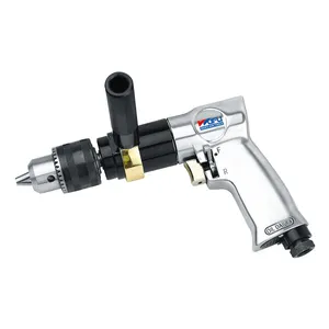 WFD-1057 durable 1/2 in chuck reversible pneumatic air angle drill
