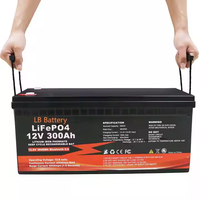 Penyimpanan Baterai Surya 100ah 150ah 200ah 300ah Paket Baterai Lithium Ion Lifepo4 Kategori Produk 12V 24v 48v