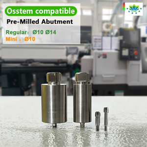 Strumento per Abutment Pre-Fresato Osstem in Lega di Titanio, Personalizzabile per Laboratorio Dentale, Sistema di Impianti CAD CAM OEM ODM, Materiali di Consumo - Product Image 6