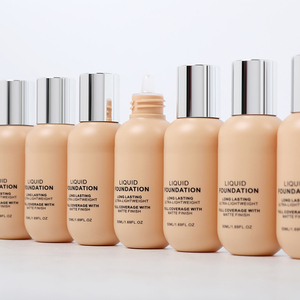 Fond de Teint Liquide Teint Foncé en Gros, Taille Standard, Crème BB Non Matifiante, Couvrance Totale, Longue Tenue, Maquillage Visage, Cosmétique avec Étiquetage - Product Image 5