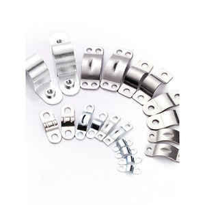 Pince de serrage en acier inoxydable pour câblage d'éclairage, pince Ohm, plaque de fixation de câble - Product Image 1