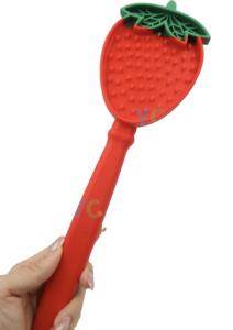 Mangkuk Makanan Anjing Silikon Bentuk Hati & Buah, Tempat Makan Lambat untuk Hewan Peliharaan, Piring Jilat Makanan untuk Anjing & Kucing - Product Image 3