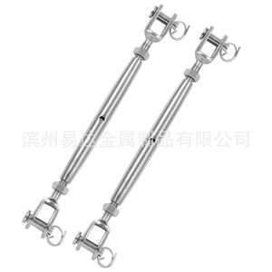 Stainless Steel Turnbuckle M10 330mm Closed Body Jaw And Eye Marine <b>Hardware</b> - Product Image 3
