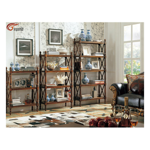 Vendite calde accessori per soggiorno in legno massello in stile classico altri mobili per soggiorno vetrina GF207 - Product Image 3