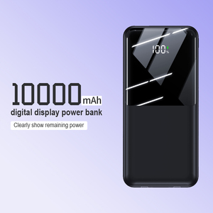 พาวเวอร์แบงค์แบบสายคู่พร้อมหน้าจอดิจิตอล สายในตัว ความจุ 10000 มิลลิแอมป์ 12 โวลต์ ชาร์จเร็วสำหรับโทรศัพท์มือถือ พอร์ต Type C - Product Image 4