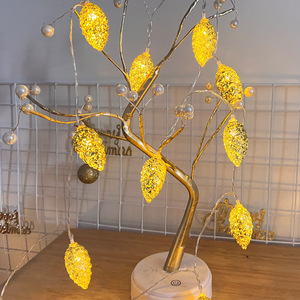<span class=keywords><strong>USB</strong></span> LED String 3M 20LEDS Pine Cone FairyLight blanco cálido decorativo vacaciones iluminación para la decoración de eventos de Navidad - Product Image 1