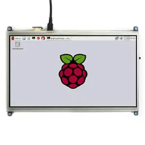 Raspberry Pi 3-pantalla táctil LCD personalizada, 10,1 pulgadas, TFT, controlador de pantalla