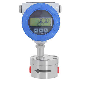 High Accuracy Circular Flow Meter Oil Fuel G1/4 Rs485 5-250L/H Digital Display Over Gear Flow Meter - Product Image 1