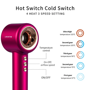 Salon professionnel utilisation haute qualité usine en gros 120000 tr/min fer à grande vitesse ensemble de sèche-cheveux de coiffure - Product Image 5