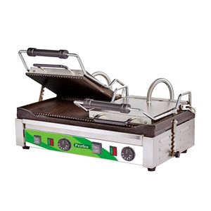 Grill <span class=keywords><strong>électrique</strong></span> CPG-280, appareil à sandwich, presse à panini, panneau de contrôle du thermostat, pièces de rechange gratuites, appareil à panini 2 tranches - Product Image 5