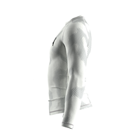 Rashguard de compression personnalisé pour homme, éco-responsable, à manches longues, pour BJJ MMA No-Gi Grappling, durable, respirant, séchage rapide