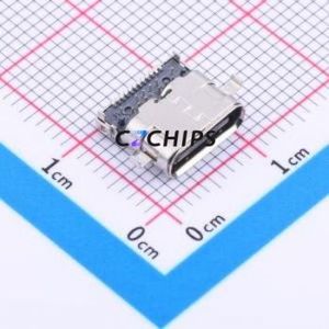 TYPE-C-31-M-01A USB Connector SMD Connector ( Connector Type: Type-C )( Gender: Female )( Mounting Type: Sink Board ) - Product Image 1