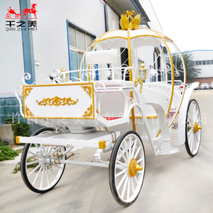<span class=keywords><strong>Voiture</strong></span> électrique citrouille de rêve - Véhicule de transport élégant pour fêtes de princesses - Product Image 2