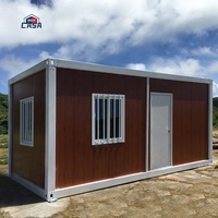 Modulaire Portable Bureau Magasin Préfabriquer Conteneur Dortoir Salon Atelier Préfabriqué Hôtel 20FT Flat Pack Conteneur Maison Maison