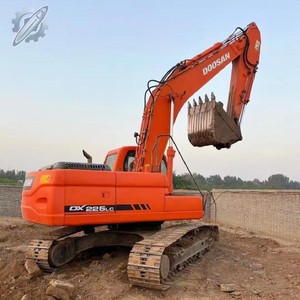 Excavatrice d'occasion DOOSAN DX225, excavatrice d'occasion DH225, excavatrice de 22 tonnes, grande machine, matériel de construction d'origine - Product Image 2