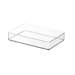 URU Durable Acryl Farbe Aufbewahrung sbox Kunststoff Badezimmer Organizer für Schublade