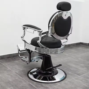 Fauteuil de barbier moderne en gros avec rotation à 360° pour salons de coiffure et salons commerciaux, fauteuil de coiffure, fauteuil de coiffure en gros - Product Image 4