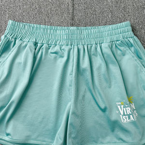 Shorts de plage d'été imprimés sur mesure, grande taille, shorts de plage décontractés, souvenir d'île - Product Image 5