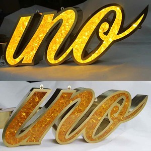 Letrero Acrílico con Cambio de Color Personalizado, Letrero LED para Negocios, Letras Perforadas, Letrero Exterior con Logotipo LED - Product Image 6