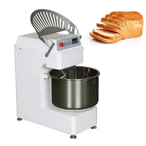 Industrial Automatic Bread Dough Mixer Spiral Flour Kneading Machine Removable Bowl Flour Mixer 2 Speeds Dough Kneading Machines