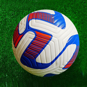 كرات قدم زرقاء مقاس 5 من البولي يوريثان، للمباريات والتدريب على العشب الخارجي، مقاومة للتآكل، مخيطة، مناسبة للبالغين وكرة الصالات - Product Image 4