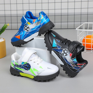 Nuove <span class=keywords><strong>Scarpe</strong></span> da <span class=keywords><strong>Calcio</strong></span> per Bambini, Vendita all'Ingrosso, Produzione OEM Personalizzata, <span class=keywords><strong>Scarpe</strong></span> da Allenamento per Ragazzi e Ragazze, per Giovani Atleti - Product Image 1