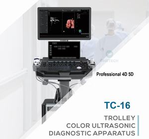 TC16 perangkat <span class=keywords><strong>ultrasound</strong></span> troli, mesin <span class=keywords><strong>ultrasound</strong></span> troli warna 4D 5D <span class=keywords><strong>3D</strong></span> <span class=keywords><strong>2D</strong></span> canggih portabel b scan - Product Image 2
