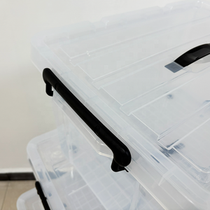 Container de Armazenamento de Plástico Durável com Rodas para Cozinha, OEM Direto da Fábrica, Ideal para Armazenamento de Alimentos a Granel - Product Image 5