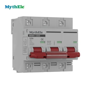 מפסק זרם ישר MythEle MXB1-125Z 80A 100A <span class=keywords><strong>125A</strong></span> 3P 750v Mcb לסוללה סולארית - Product Image 2