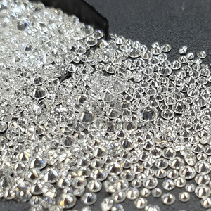 Diamants en vrac polis certifiés IGI Naturels VVS VS SI Pureté Diamants blancs ronds taille brillant Lot de colis mélangés - Product Image 1