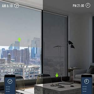 Motore Tubolare per <span class=keywords><strong>Tende</strong></span> a Rullo Motorizzate con Telecomando WiFi a Batteria, <span class=keywords><strong>Tende</strong></span> Elettriche Ignifughe per Finestre - Product Image 3