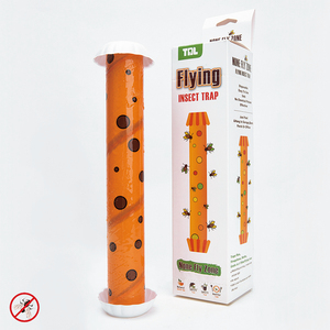 Nhà bếp Pest <span class=keywords><strong>Trap</strong></span> kiểm soát Fly <span class=keywords><strong>Stick</strong></span> <span class=keywords><strong>Trap</strong></span> dùng một lần Màu bay CuộN Fly Keo Bẫy - Product Image 5