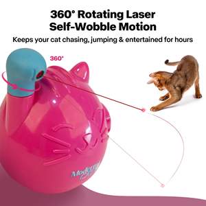Juguete Láser Inteligente para Gatos, Rotación Automática de 360 Grados, Juguete Interactivo para Mascotas, Juguete de Movimiento para Gatos - Product Image 2