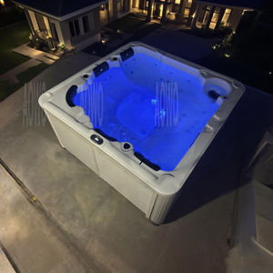 Bañera de Hidromasaje Acrílica con Chorros de Aire, Sistema Balboa, Control Inteligente Whiripool, Bañera Inflable - Product Image 4