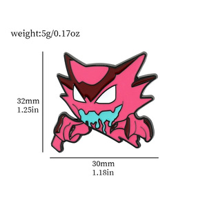 Pins de Esmalte de Anime Pokemoned para Mochilas, Lindos Broches de Pikachu, Gengar y <span class=keywords><strong>Charmander</strong></span>, Insignias de Esmalte Metálico, Pins de Pokemoned - Product Image 6