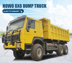 Camion benne diesel manuel Sinotruk HOWO 380 400 CV 6x6 18 mètres cubes 10 roues à moteur hautement efficace - Product Image 6