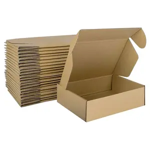 יצרן גלי ידידותי לסביבה חינם קופסות מתנה מודרני תיבת דואר אריזת קופסות חינם