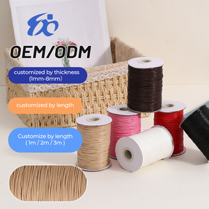 Cordón de Macramé de Poliéster Encerado Coreano de 2.0 mm, Cuerda Trenzada Resistente y Antidesgarrable <span class=keywords><strong>para</strong></span> <span class=keywords><strong>Abalorios</strong></span>, Manualidades y Accesorios Hechos a Mano - Product Image 2