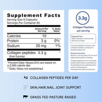 Les peptides d'OEM/ODMCollagen ont avancé des capsules pour le soutien de santé d'ongle de cheveux et de coeur