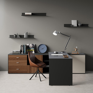 Muebles de Oficina Modernos de Madera, Escritorios Ergonómicos y Personalizables, Estación de Trabajo Modular para Hoteles, Escuelas, Hospitales y Supermercados - Product Image 1